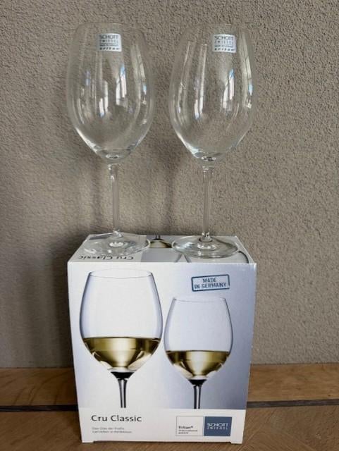 5 sets van 2 Schott Zwiesel Cru Classic Tritan wijnglazen, Verzamelen, Glas en Borrelglaasjes, Ophalen, Nieuw, Overige typen