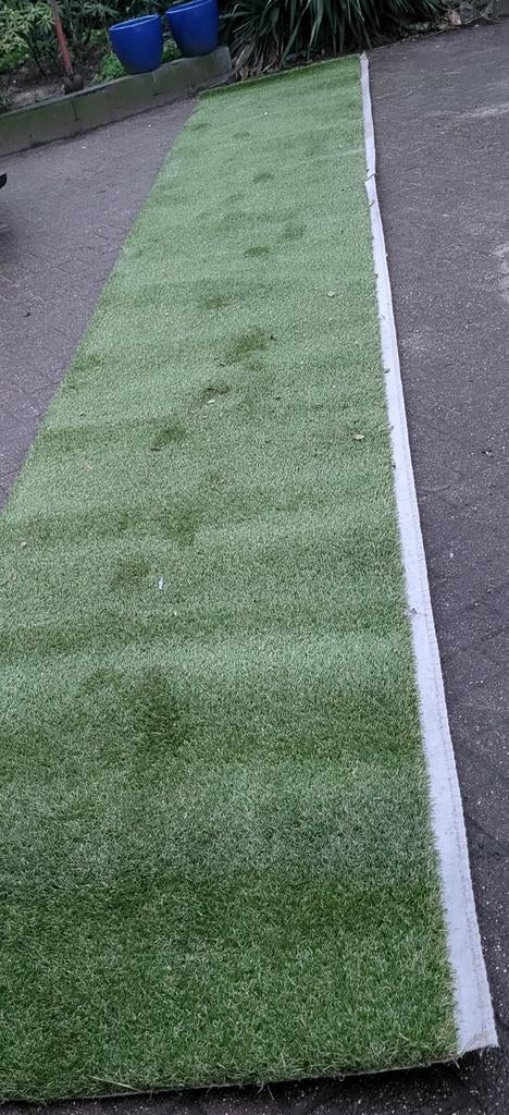 Kunstgras, goede kwaliteit, 7.25 bij 1.10 cm, Ophalen, Minder dan 10 m²