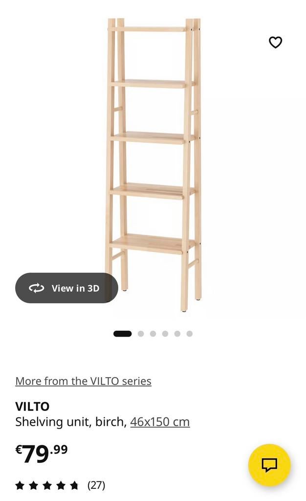 Ikea Vilto Shelves, Ophalen, Zo goed als nieuw