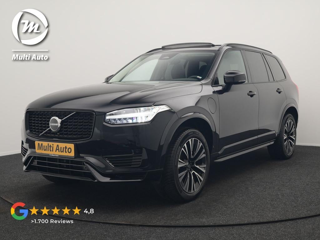 Volvo XC90 T8 Recharge AWD R-Design 7 Persoons PHEV 455pk Lo, Gebruikt, Zwart, 4 cilinders, 7 stoelen