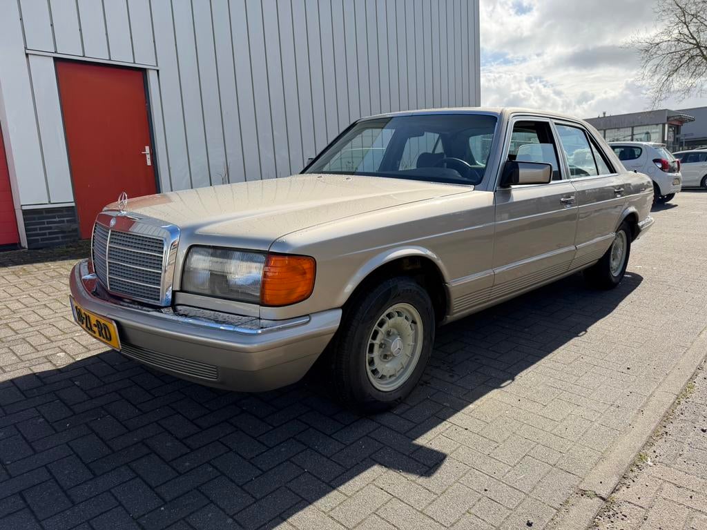 Mercedes 300SD W126 Turbo Diesel, Auto's, Automaat, Beige, Bruin, Diesel