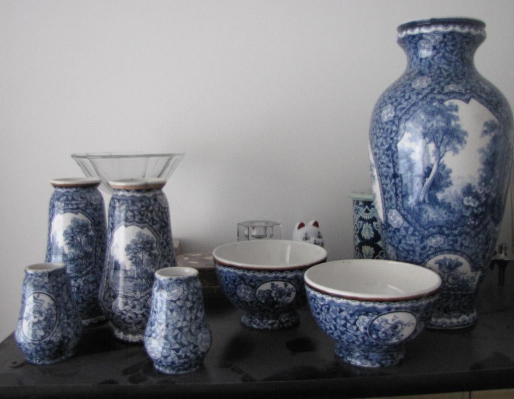 Villeroi en Boch Decor Flamand diverse onderdelen, Ophalen