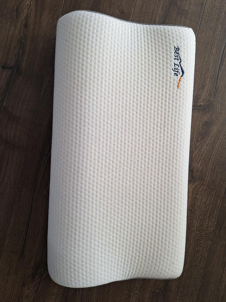 Best life kussen, Eenpersoons, Wit, Ophalen of Verzenden, Zo goed als nieuw