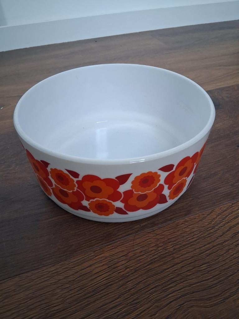 Arcopal lotus schaal retro stijl, Ophalen of Verzenden