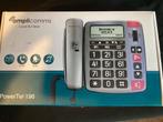 Amplicomms PowerTel 196 - Seniorentelefoon met grote toetsen, Ophalen of Verzenden, Nieuw, 1 handset