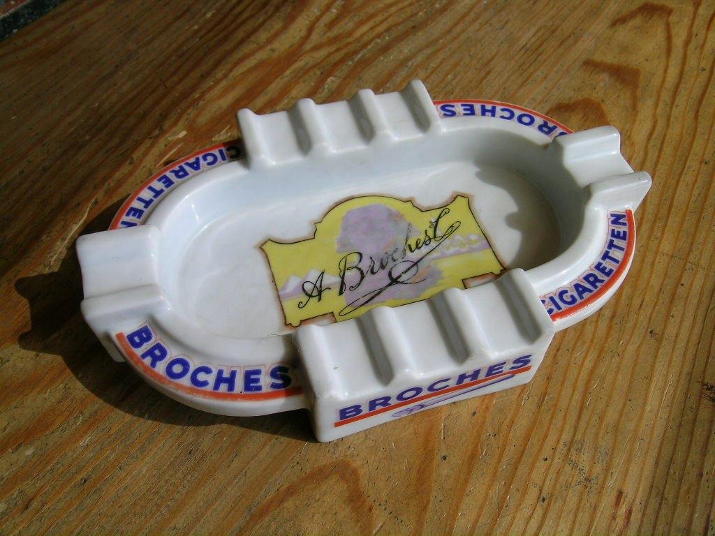 Asbak A. Broches & Co. Cigaretten, Verzamelen, Ophalen of Verzenden, Gebruikt, Asbak