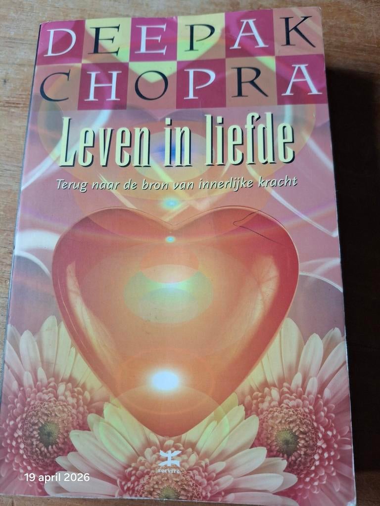 Deepak Chopra - Leven in liefde, Boeken, Ophalen, Spiritualiteit algemeen, Overige typen, Zo goed als nieuw