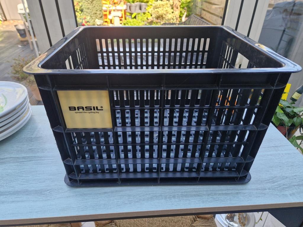 Basil fietskrat krat, Fietsen en Brommers, Ophalen, Gebruikt