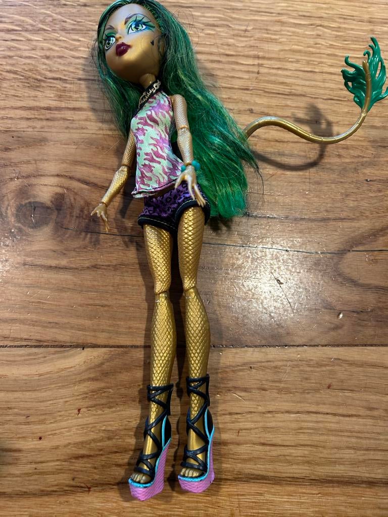 Monster High Cleo De Nile pop met accessoires, Ophalen of Verzenden, Gebruikt, Overige typen