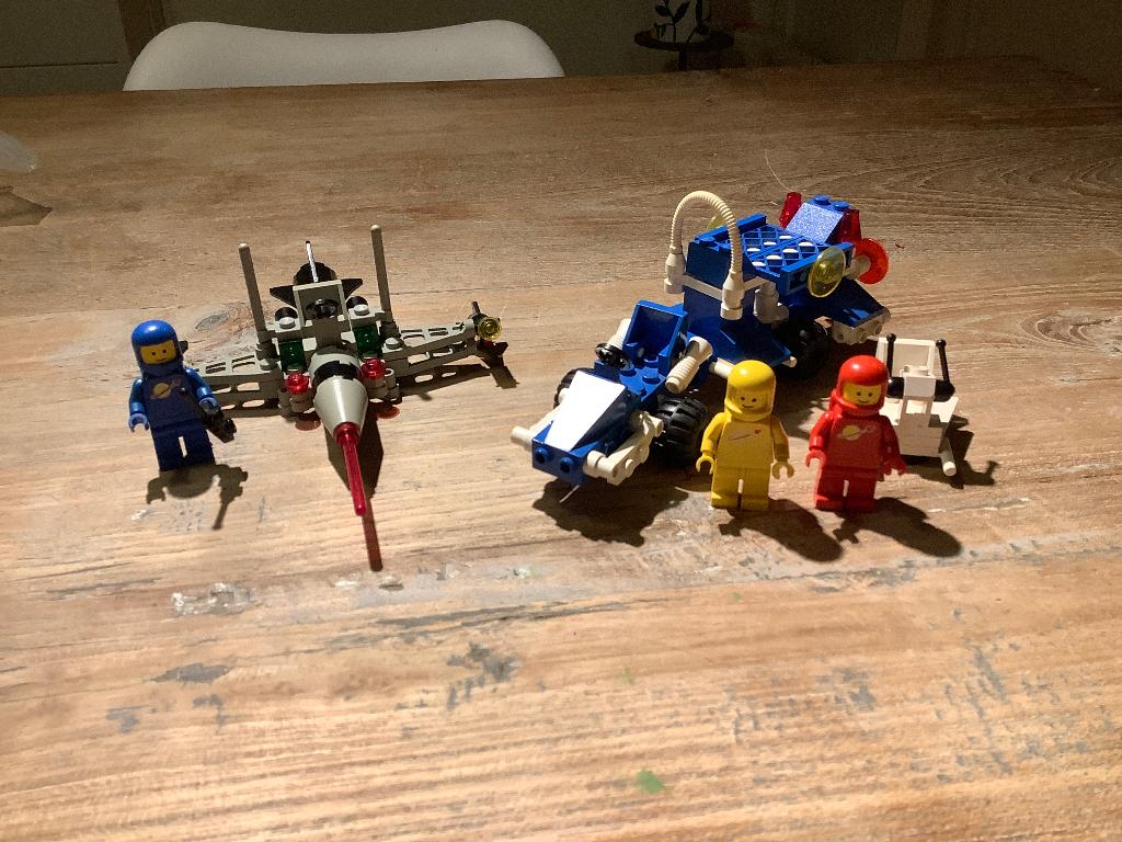 Lego space 6824 en LEGO space 6874, Ophalen of Verzenden, Zo goed als nieuw, Complete set, Lego