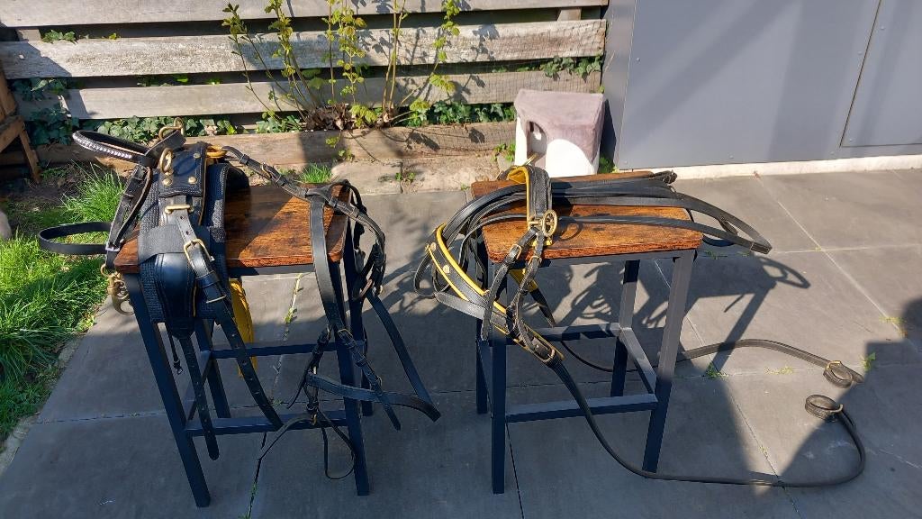 mentuig mini shetlander, Dieren en Toebehoren, Paarden en Pony's | Hoofdstellen en Tuigage, Ophalen, Gebruikt, Recreatie