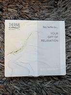 Therme Zen White Lotus Wellnessbox - Ontspan & Geniet nieuw, Ophalen of Verzenden, Nieuw, Bodylotion, Crème of Olie