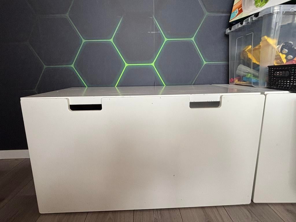 Ikea stuva kist bureau met lade, Ophalen, Gebruikt, 50 tot 100 cm, Minder dan 50 cm