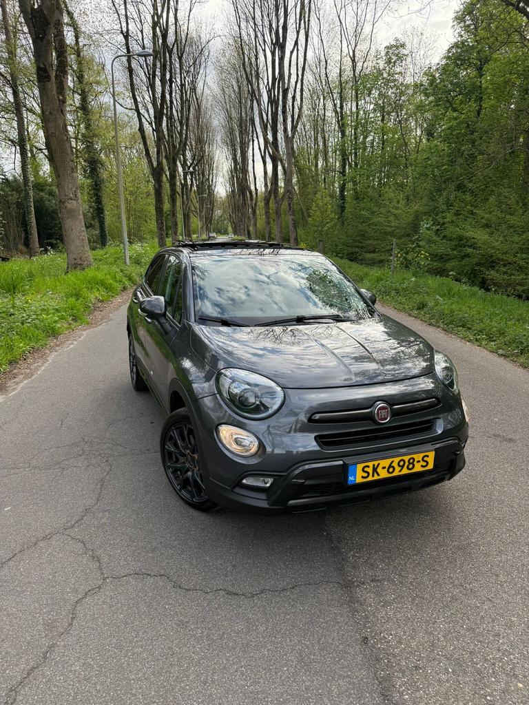Fiat 500X 1.4 Turbo Multiair 16V 140pk DCT 2018 Grijs, 1295 kg, 4 cilinders, Origineel Nederlands, 1200 kg