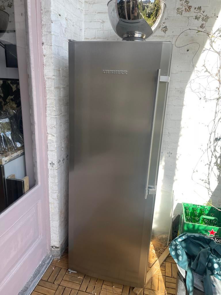LIEBHERR Premium Koelkast - RVS Look, Witgoed en Apparatuur, Koelkasten en IJskasten, Gebruikt, Zonder vriesvak, 200 liter of meer