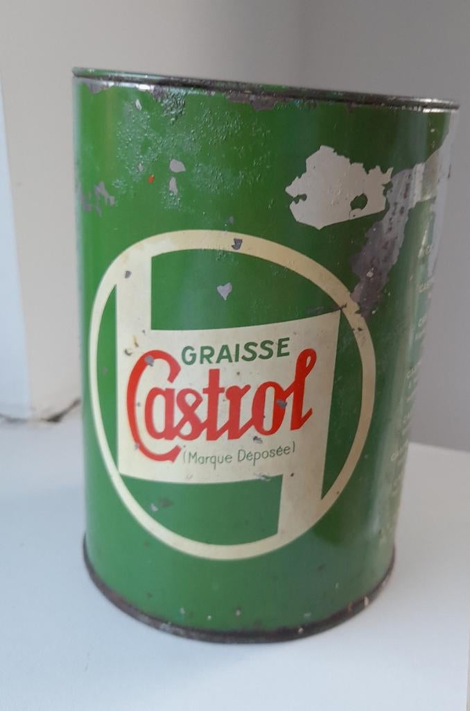 Castrol blik, Verzamelen, Merken en Reclamevoorwerpen, Ophalen of Verzenden
