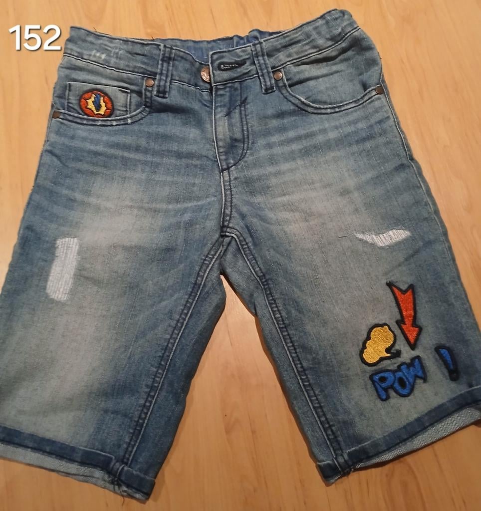 Bleu Ridge slim fit korte spijkerbroek 152, Kinderen en Baby's, Kinderkleding | Maat 152, Broek, Ophalen of Verzenden, Zo goed als nieuw