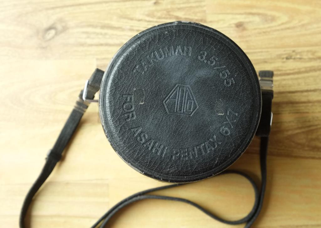 Lenskoker Pentax 6x7 Takumar 55/3.5 objectief, Ophalen of Verzenden, Gebruikt, Overige typen, Overige merken