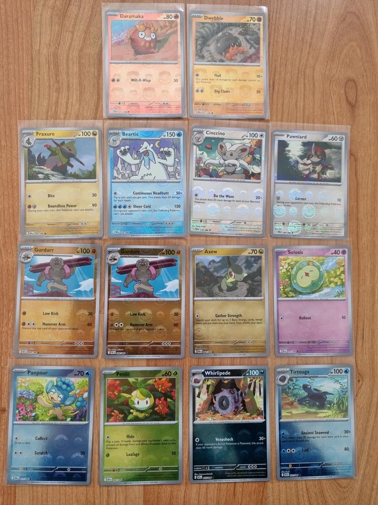 Black Bolt Pokeballs / Masterballs Pokemon kaarten, Ophalen of Verzenden
