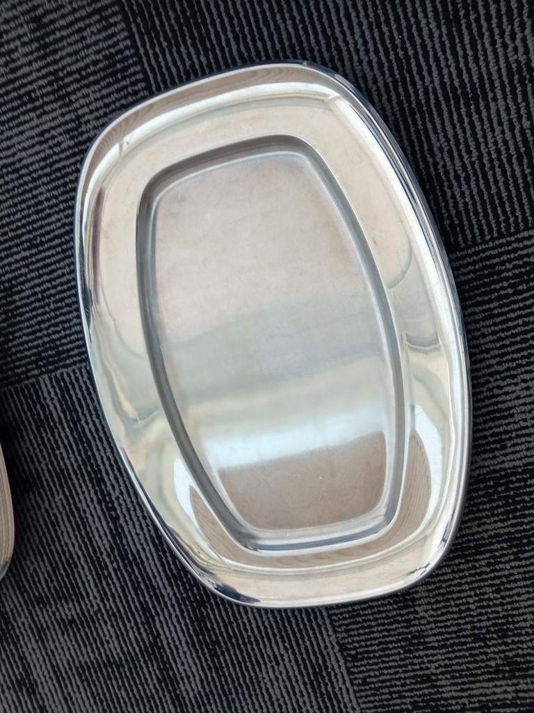 RVS cateringschalen rechthoekig en ovaal, Ophalen