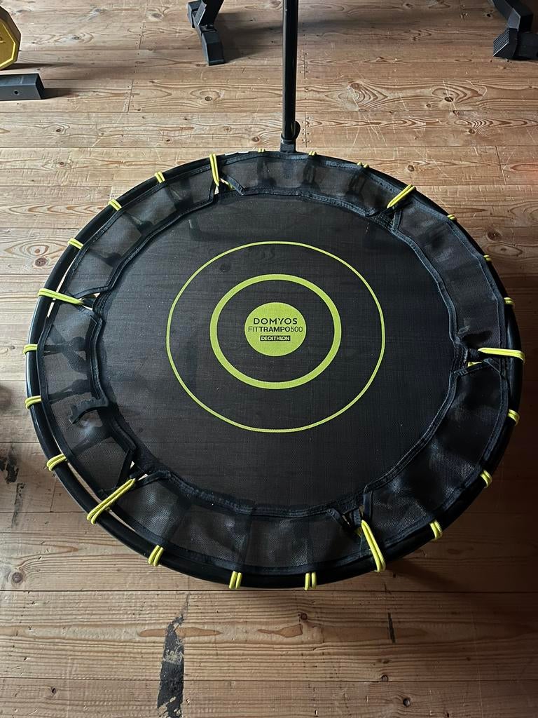 Fitnesstrampoline FIT TRAMPO500 met handgreep, Ophalen of Verzenden, Zo goed als nieuw