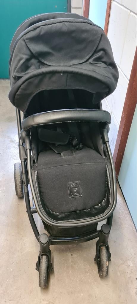 Elegance kinderwagen, zwart, zo goed als nieuw, Ophalen, Gebruikt, Kinderwagen, Overige merken