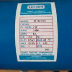 Leeson Gelijkstroom Permanent Magneet Motor ZYT124/36, Doe-het-zelf en Verbouw, Motoren, Ophalen of Verzenden, Gebruikt, Elektromotor