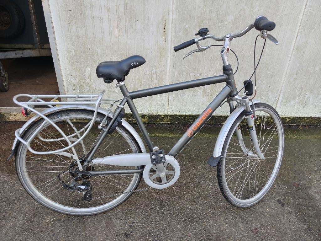 herenfiets gazelle sport 7v, Ophalen, Gebruikt, Velgrem, Versnellingen