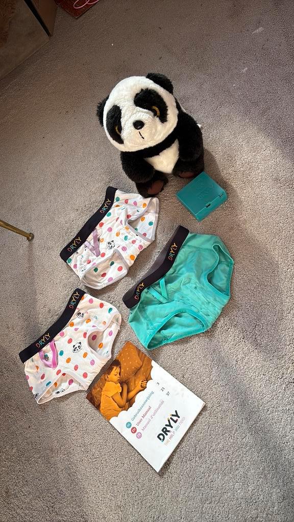 Dryly plaswekker met broekjes maat 134/140 (incompleet), Kinderen en Baby's, Kinderkleding | Overige, Gebruikt, Jongen of Meisje