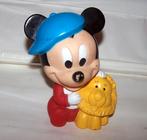 Vintage Mickey Mouse pieppoppetje. Izgs., Ophalen of Verzenden, Zo goed als nieuw