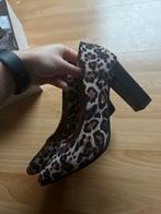 Pumps met luipaardprint, maat 36, Kleding | Dames, Ophalen of Verzenden, Nieuw, Bruin, Pumps