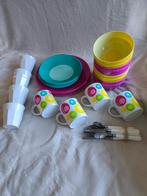 kampeer servies 20 delig, Ophalen, Zo goed als nieuw