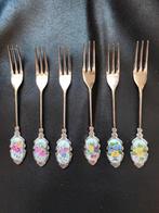 Oude, metalen gebak vorkjes., Ophalen of Verzenden