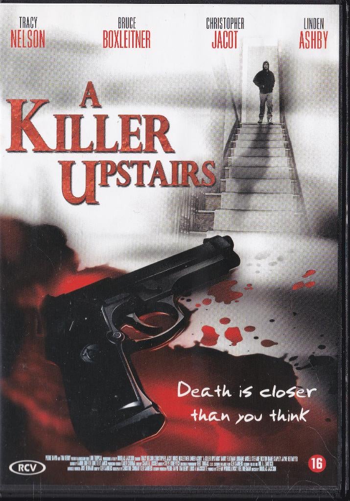 A killer upstairs ֎ Tracy Nelson, Bruce Boxleitner, Vanaf 16 jaar, Ophalen of Verzenden, Gebruikt, Maffia en Misdaad