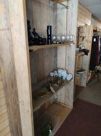 Twee steigerhouten kasten te koop, Ophalen, Hout, Overige typen