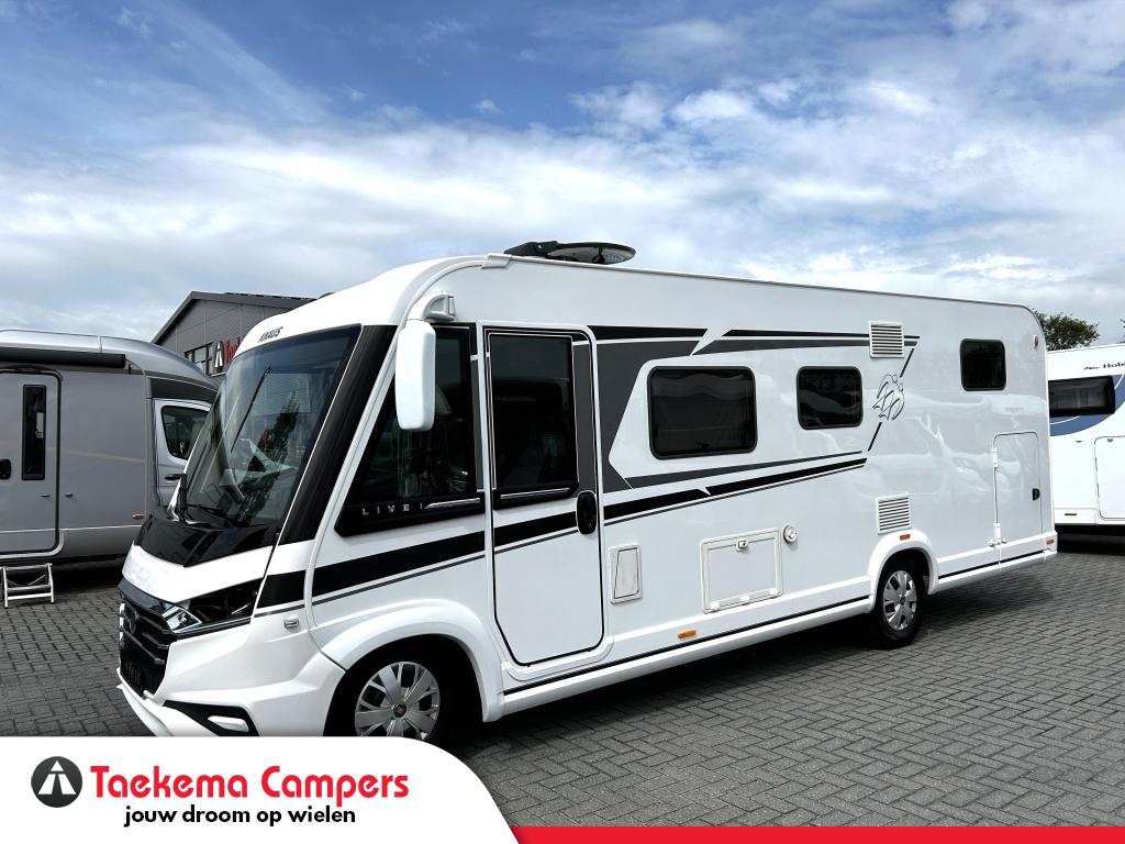 Knaus Live I700 MEG Enkele-bedden/Automaat/2021/Hefbed/Euro6, Caravans en Kamperen, Campers, Fiat, 7 tot 8 meter, Bedrijf, Diesel