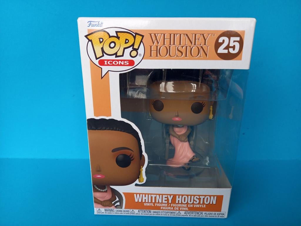 Funko Pop Pop! 25 Icons Whitney Houston  NIEUW, Ophalen of Verzenden, Nieuw