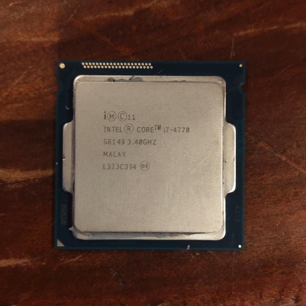 intel Core i7-4770, Computers en Software, Ophalen, 4-core, Zo goed als nieuw, LGA 1150