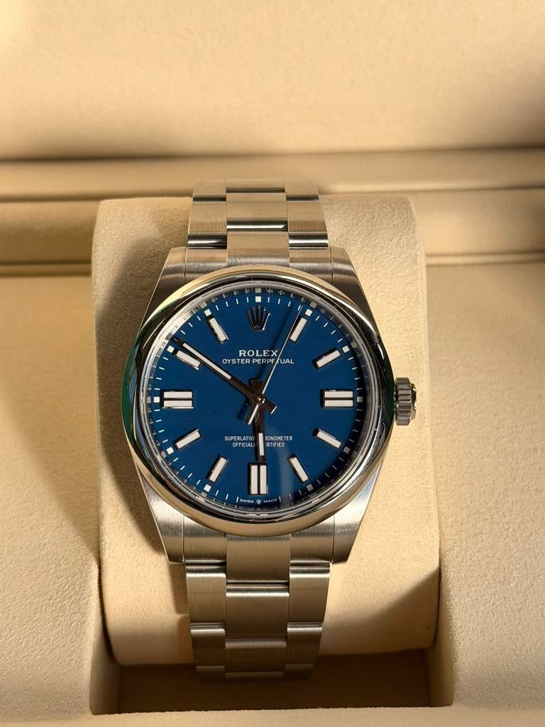 Rolex Oyster Perpetual 41mm 134300 Nieuw, Sieraden, Tassen en Uiterlijk, Ophalen, Staal, Polshorloge, Nieuw