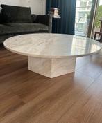 GUBI Epic travertin salontafel, Ophalen, Overige materialen, Travertin/ modern, Rond