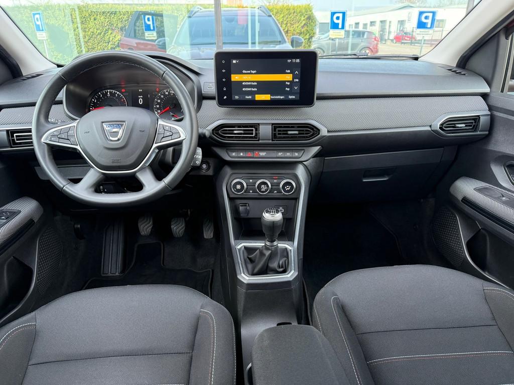 Dacia Jogger 1.0 TCe 110 Extreme 7p. - Climate - Navi - Park, Auto's, Voorwielaandrijving, Stof, Gebruikt, Bruin