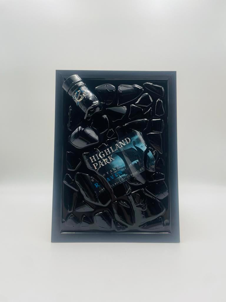 Highland Park Whisky Fles Kunst Epoxy Muurdecoratie, Antiek en Kunst, Ophalen of Verzenden