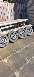 Winterbanden op velg, Ophalen, Gebruikt, 15 inch, Banden en Velgen