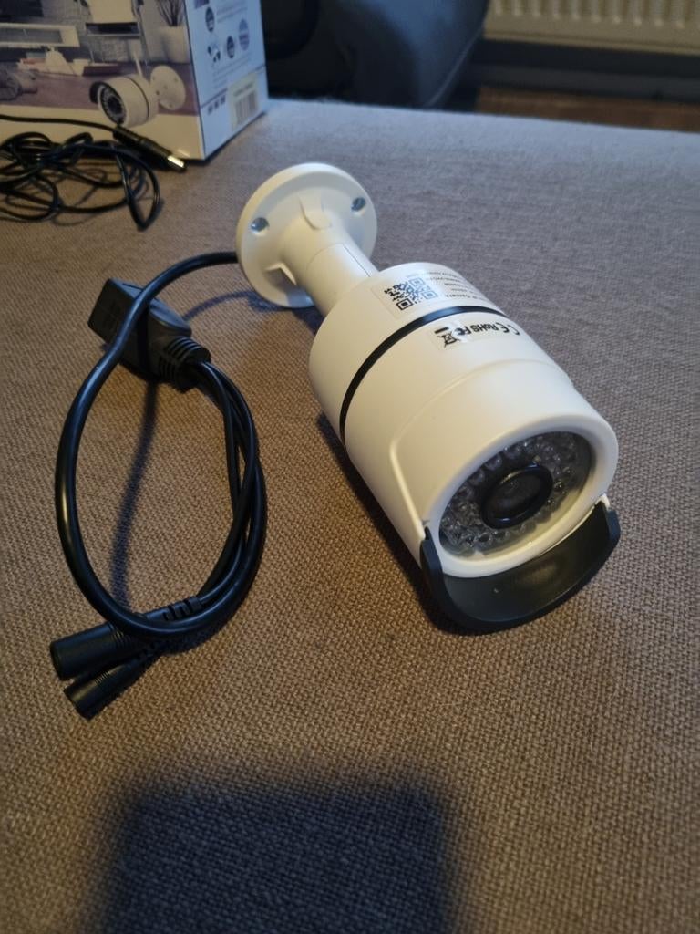 Bewakingscamera Rond IP-beveiligingscamera Buiten 1280 x 720, Verzenden, Zo goed als nieuw, Buitencamera