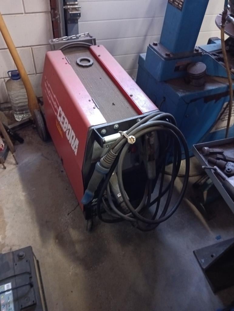 Cebora 165, Ophalen, Gebruikt, 150 tot 250 ampère, Co2