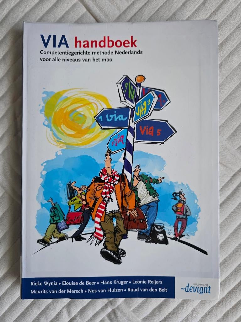 VIA Handboek Nederlands (mbo) – Zo goed als nieuw –, Boeken, Diverse auteurs, Ophalen of Verzenden, Zo goed als nieuw, Nederlands