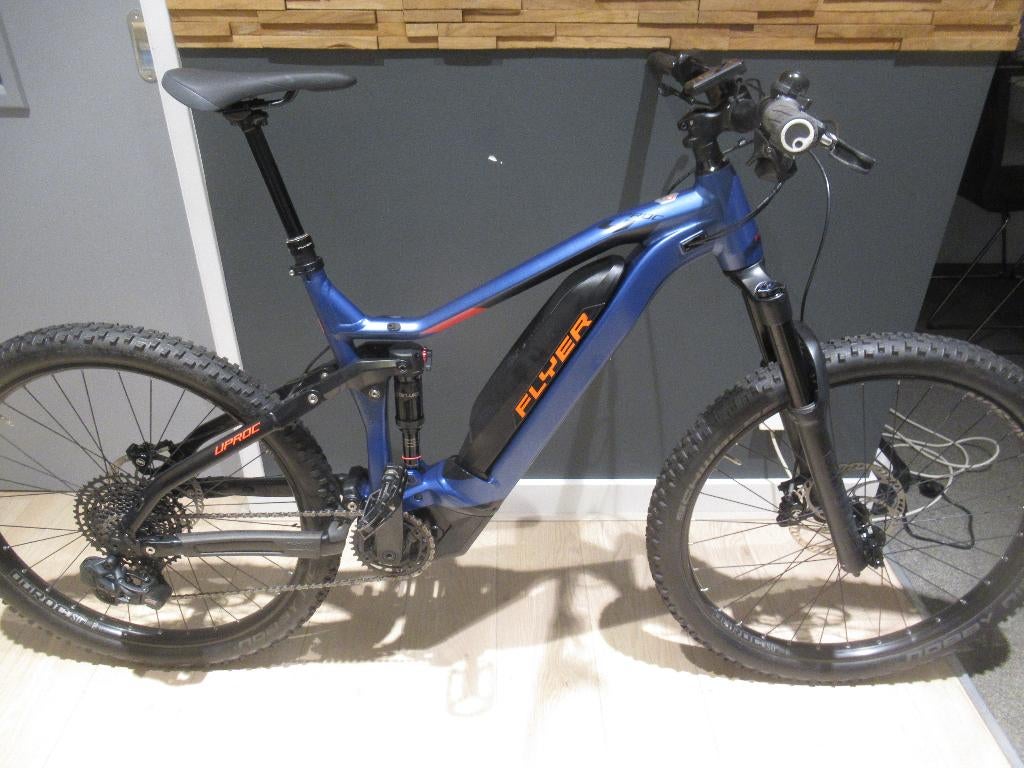 Flyer Uproc 4 6.50 sram elektronisch geschakeld zgan, Fietsen en Brommers, Nl, Fully, Info@vanesch-tweewielers.nl, 49 tot 53 cm