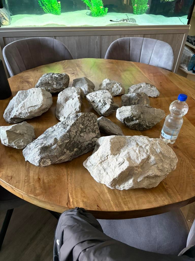 Aquarium stenen, Dieren en Toebehoren, Ophalen, Plant(en), Steen of Hout, Overige merken, Zo goed als nieuw