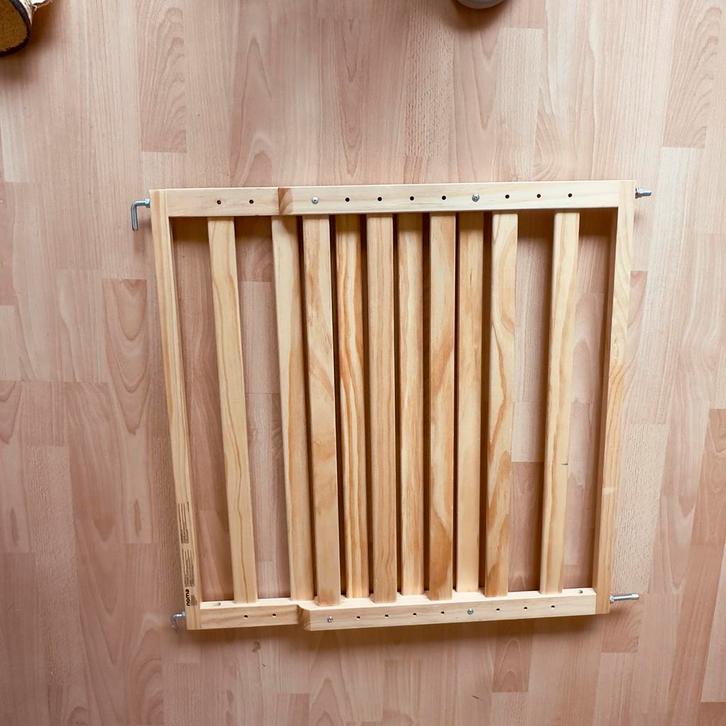 Twee Prenatal Noma Houten Traphekjes, Kinderen en Baby's, Traphekjes, Gebruikt, Schroefhekje, Hout, minder dan 100 cm, Ophalen of Verzenden