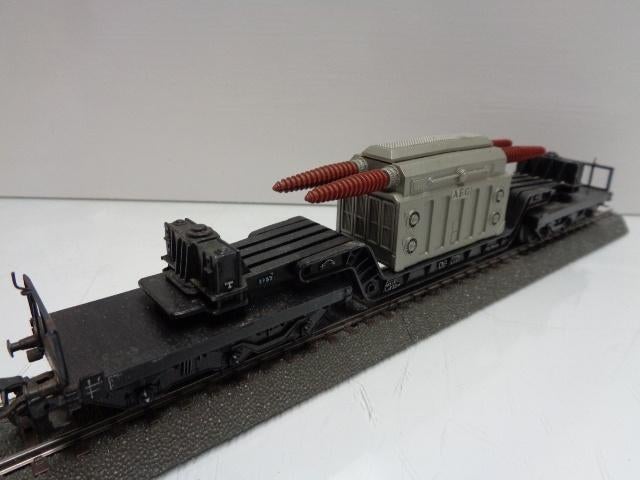 Marklin -- 4617 Kuilwagen AEG-trafo DB. (H0), Hobby en Vrije tijd, Modeltreinen | H0, Wisselstroom, Gebruikt, Wagon, Ophalen of Verzenden